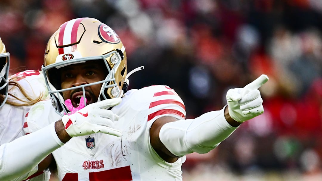 San Francisco 49ers wide receiver Jauan Jennings (15)