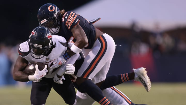 The 2024 Pro Football Hall of Fame game Chicago Bears vs, the Houston Texans at Tom Benson Hall of Fame Stadium in Canton Thursday ,August 1 , 2024.