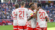 RB Salzburg beim Jubel. Der Klub wird auch an der Klub-WM teilnehmen