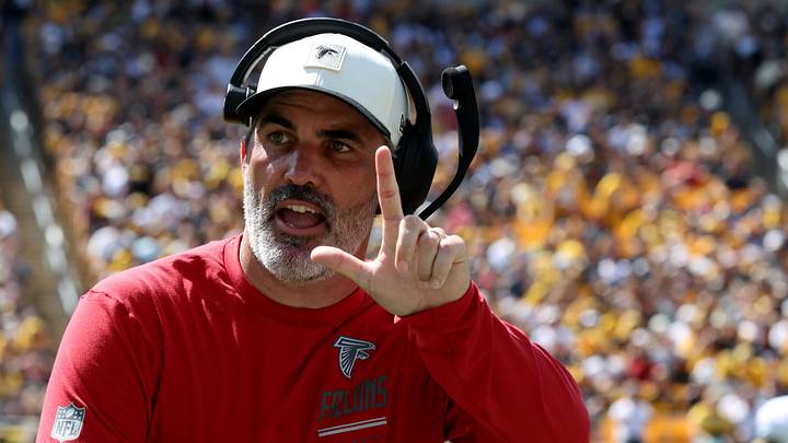 Atlanta Falcons head coach Kevin Stefanski