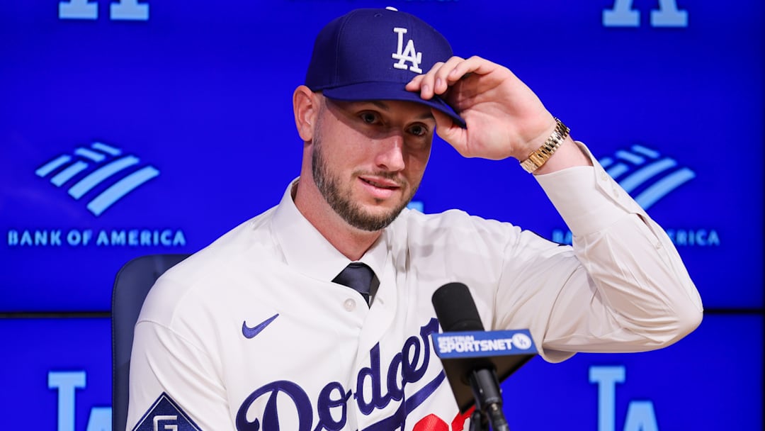 dodgers introductory press conference kyle tucker
