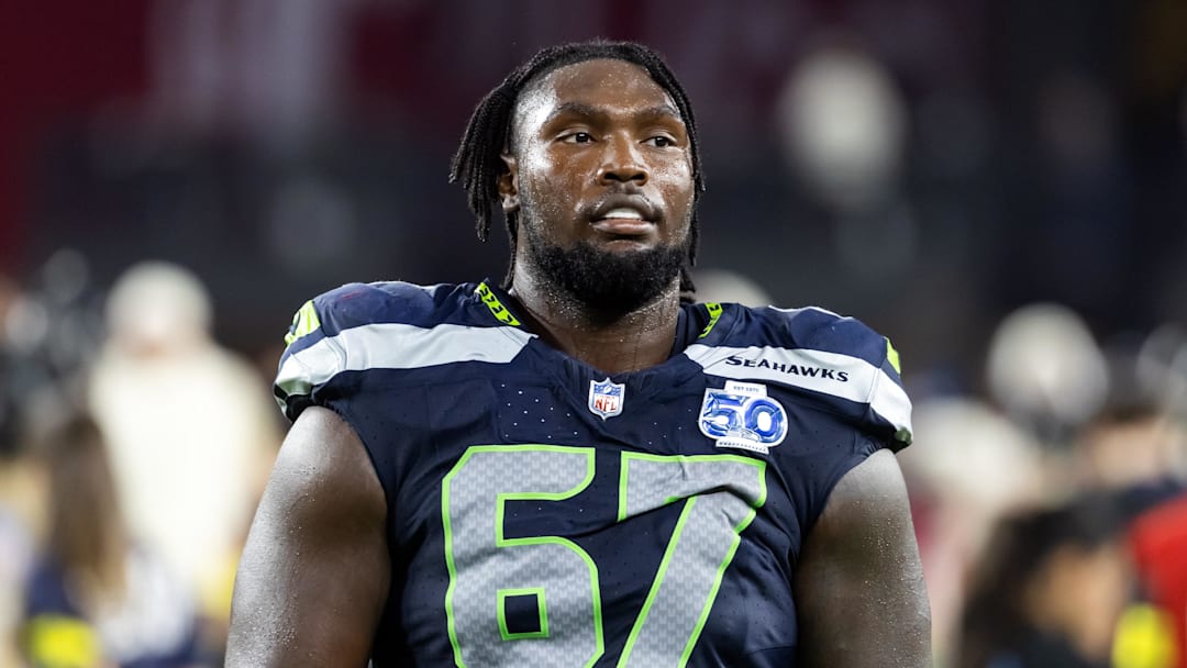 Seattle Seahawks tackle Charles Cross