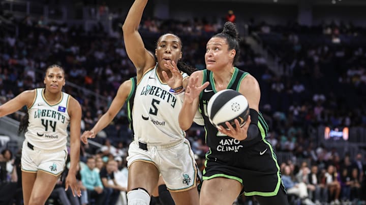 Minnesota Lynx guard Kayla McBride.