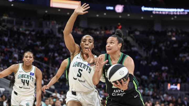 Minnesota Lynx guard Kayla McBride.