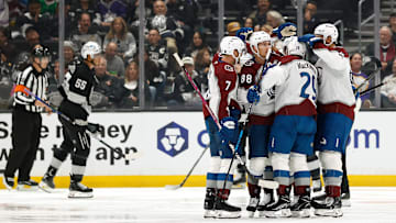 The Colorado Avalanche's stars led the way with three unsung heroes playing a great game against Los Angeles Kings.