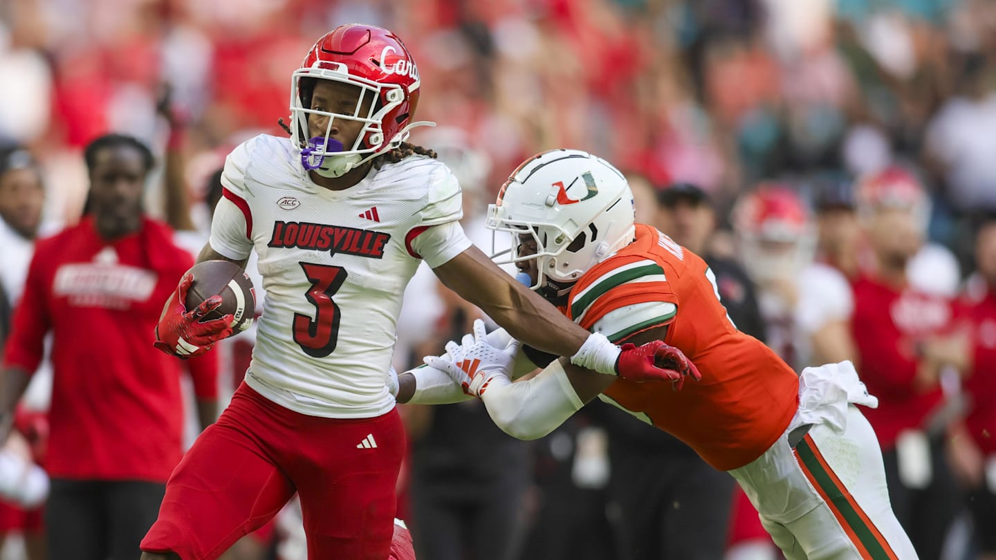 Depth Charts Louisville Football vs. Miami