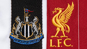 The Liverpool and Newcastle United Club Crests