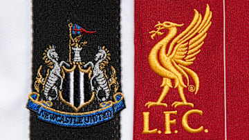 The Liverpool and Newcastle United Club Crests