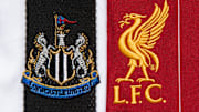 The Liverpool and Newcastle United Club Crests