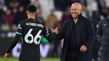Arne Slot has backed Trent Alexander-Arnold despite some shaky performances