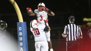 Week 1 high school football action between Barron Collier High School and Immokalee High School at Barron Collier in Naples on Friday, Aug. 23, 2024. Immokalee won 59-28.