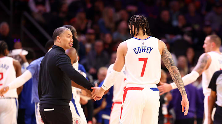 Tyronn Lue, Amir Coffey, LA Clippers