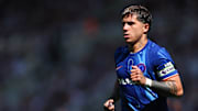 Enzo Fernandez sous le maillot des Blues.