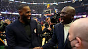 LeBron y Michael Jordan se saludaron en Cleveland