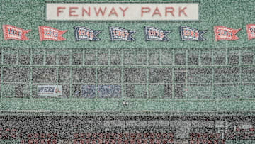 Fenway Park Snow