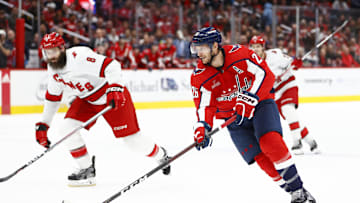 Nic Dowd, Washington Capitals Mandatory Credit: Amber Searls-Imagn Images