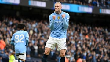 Erling Haaland im Manchester-City-Trikot. Der Norweger ist der beste Stürmer der Welt