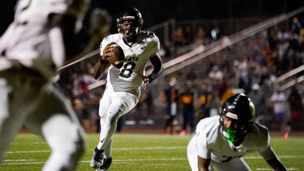 Quarterback Sam Powell has a highlight for Golden Gate in a Week 2 loss to Lely.