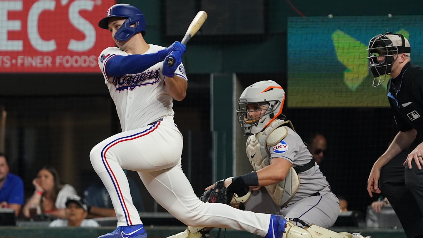 Rising Rangers Star Using Unique Swing to Tap Into Power Potential