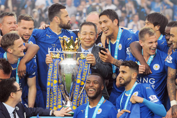 Leicester City won the Premier League in 2015-16.
