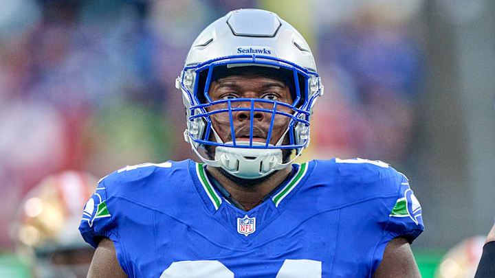 Christian Haynes of the Seattle Seahawks