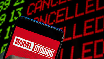 Marvel logo.