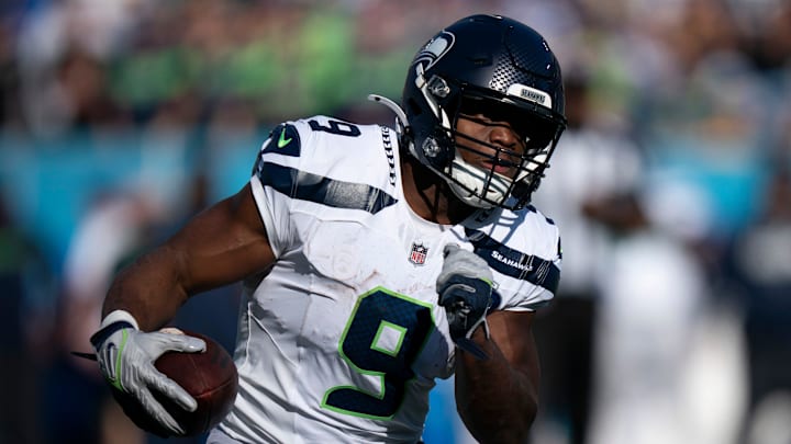 Seattle running back Kenneth Walker III 