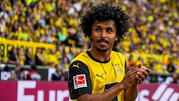 Karim Adeyemi im BVB-Trikot.