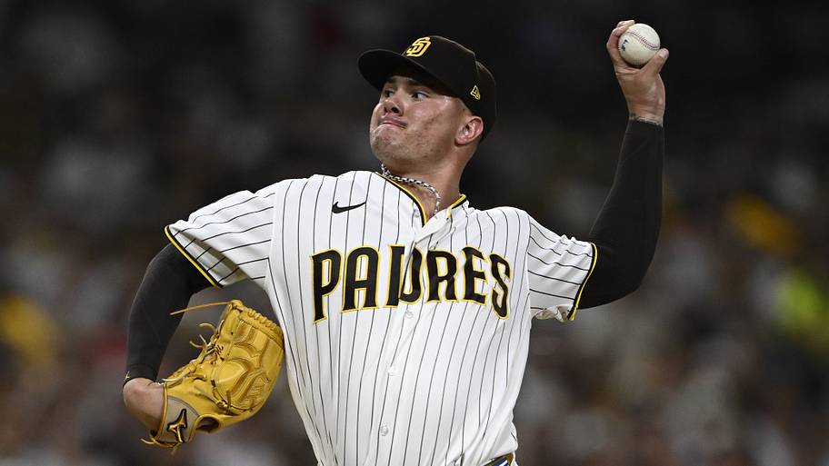 San Diego Padres pitcher Adrian Morejon