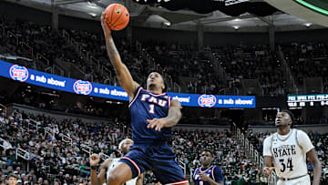Florida Atlantic Owls forward Kaleb Glenn (1)