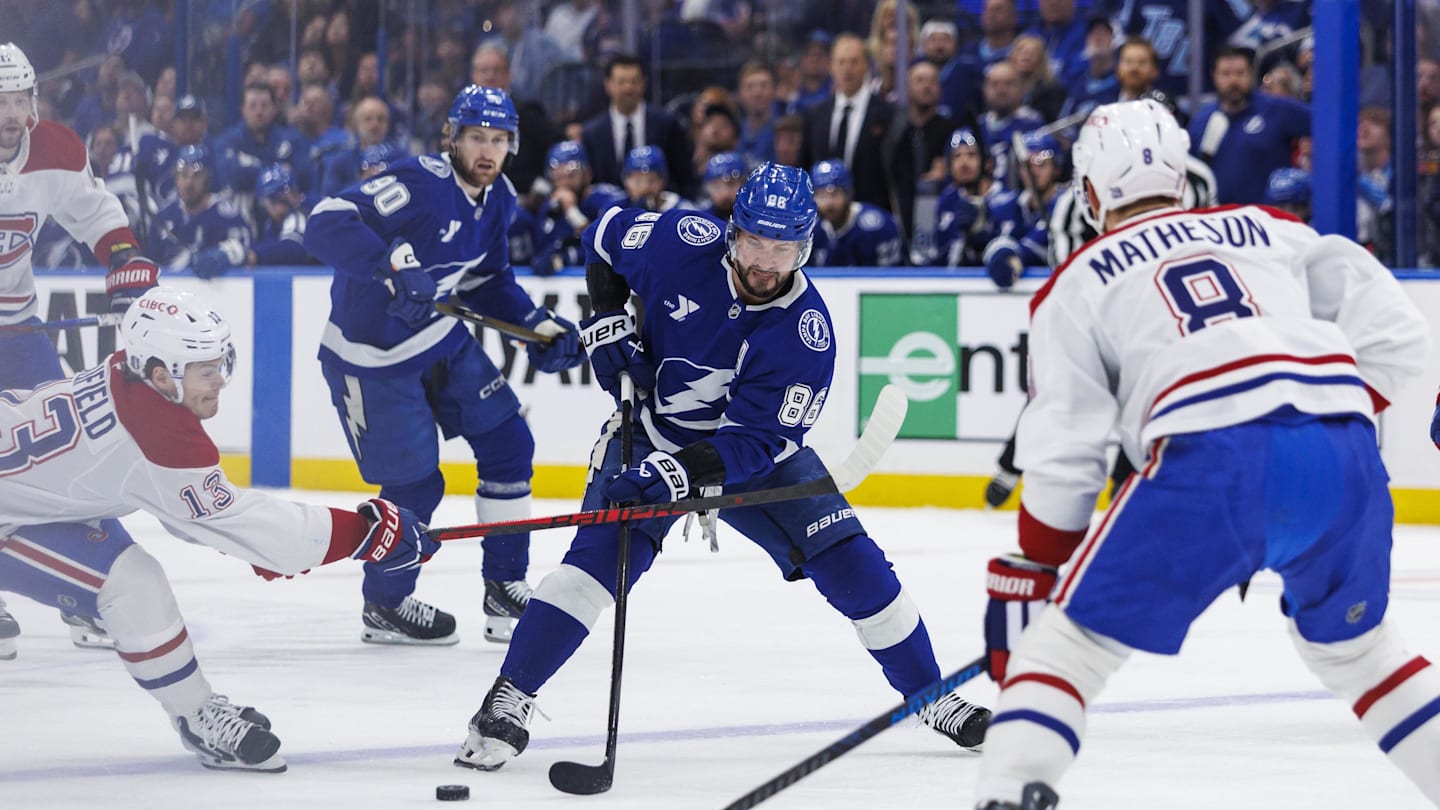 Nikita Kucherov a Game Seven No-Show Once Again as Lightning Season Ends