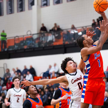 York's Nasir Barnes.