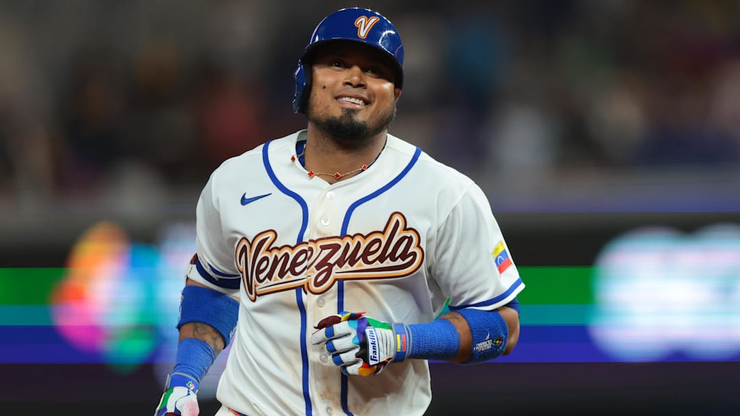 Venezuela first baseman Luis Arraez.
