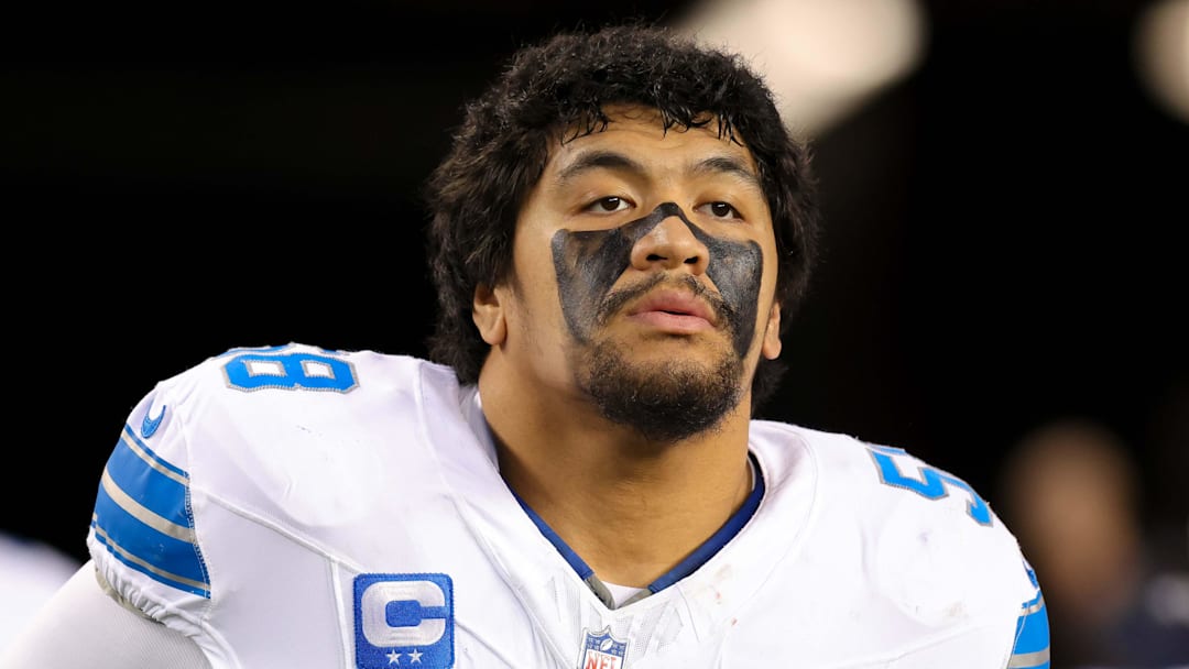 Detroit Lions offensive tackle Penei Sewell