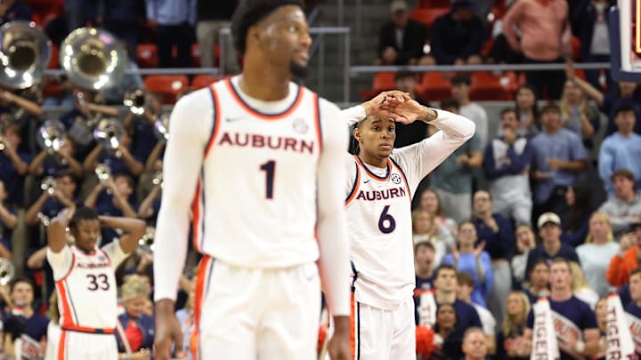 Auburn Tigers guard Elyjah Freeman 