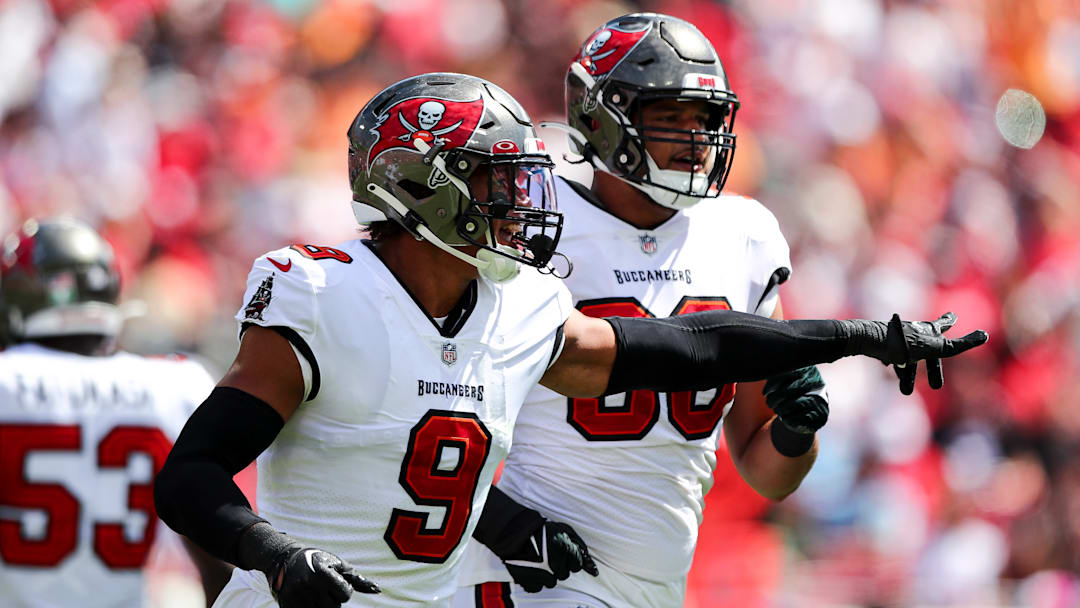 Former Tampa Bay Buccaneers OLB Joe Tryon-Shoyinka was among the players traded during a busy deadline day on Tuesday. Former Tampa Bay Buccaneers OLB Joe Tryon-Shoyinka was among the players traded during a busy deadline day on Tuesday.