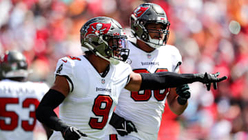 Former Tampa Bay Buccaneers OLB Joe Tryon-Shoyinka was among the players traded during a busy deadline day on Tuesday.