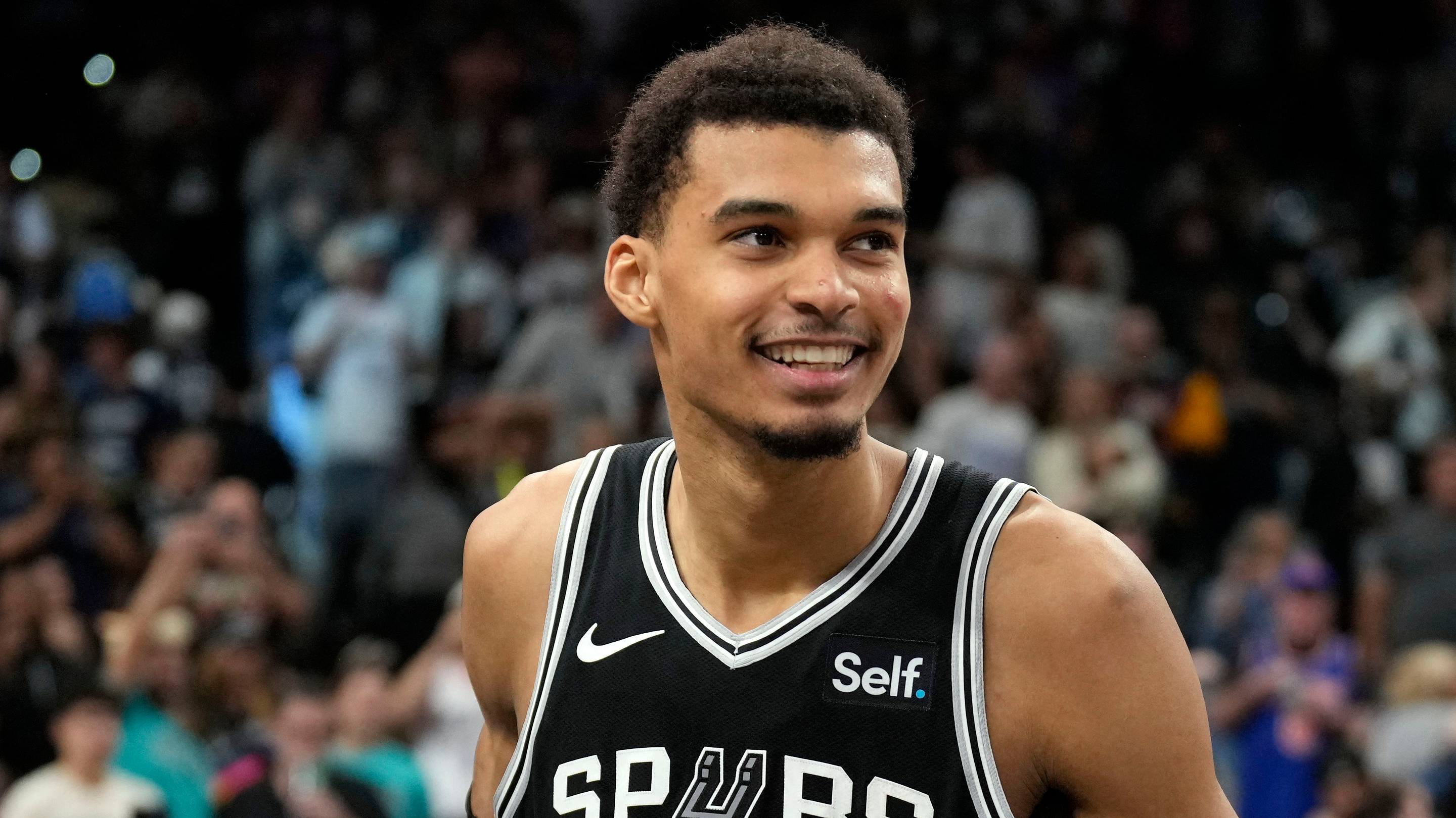 Victor Wembanyama wouldn’t let the Spurs’ trash three-point shooting stop his MVP campaign in Utah