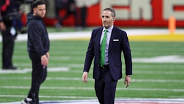 Feb 9, 2025; New Orleans, LA, USA; Philadelphia Eagles general manager Howie Roseman before Super Bowl LIX between the Philadelphia Eagles and the Kansas City Chiefs at Caesars Superdome. Mandatory Credit: Bill Streicher-Imagn Images