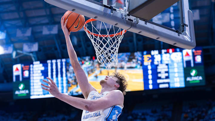 North Carolina Tar Heels center Henri Veesaar 