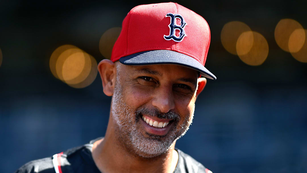 Boston Red Sox manager Alex Cora