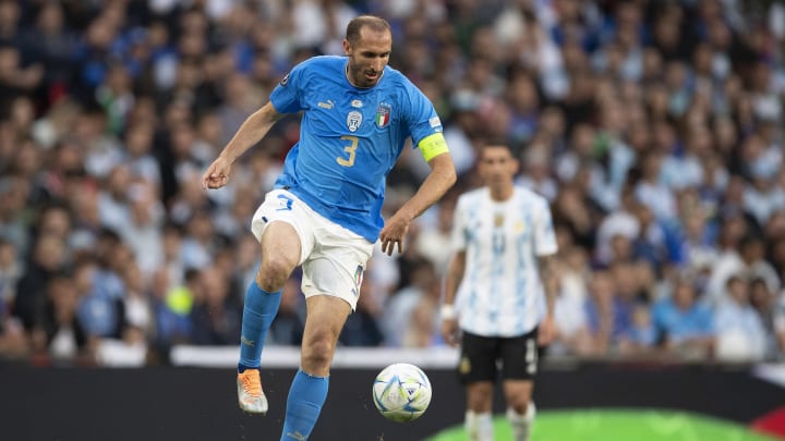 Chiellini se despidió de la selección italiana