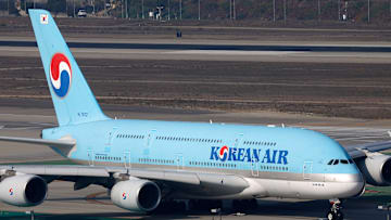 Korean Airlines At Los Angeles International Airport