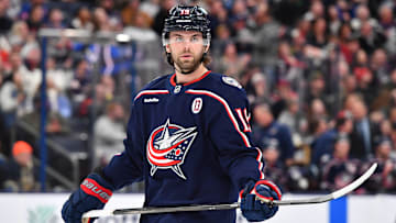 Adam Fantilli, Chicago Blackhawks v Columbus Blue Jackets