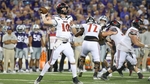 SEMO quarterback Paxton DeLaurent