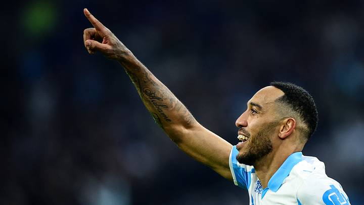 Aubameyang a inscrit un doublé face à Lyon dimanche soir Aubameyang a inscrit un doublé face à Lyon dimanche soir