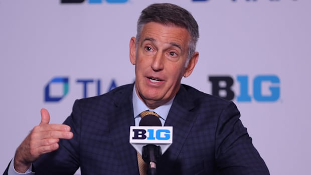 Commissioner Big ten Tony Petitti during the female media day of Big Ten 2024 in 2024 in October 2024.