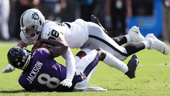 Las Vegas Raiders v Baltimore Ravens