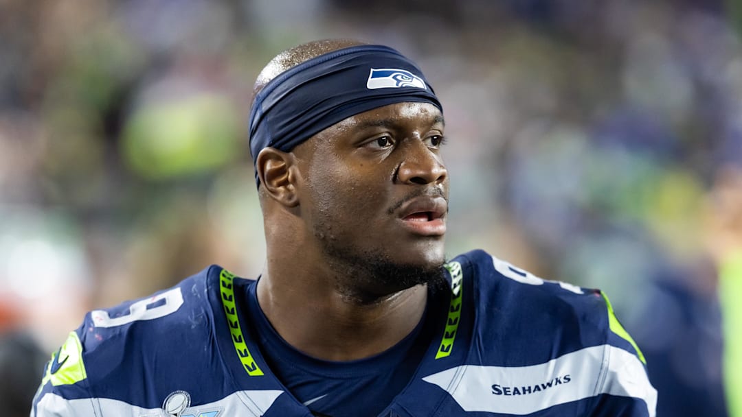 Seattle Seahawks running back Kenneth Walker III Seattle Seahawks running back Kenneth Walker III