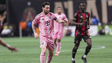 Lionel Messi scored his first goal of the 2025 MLS season against Atlanta United on Sunday night. 